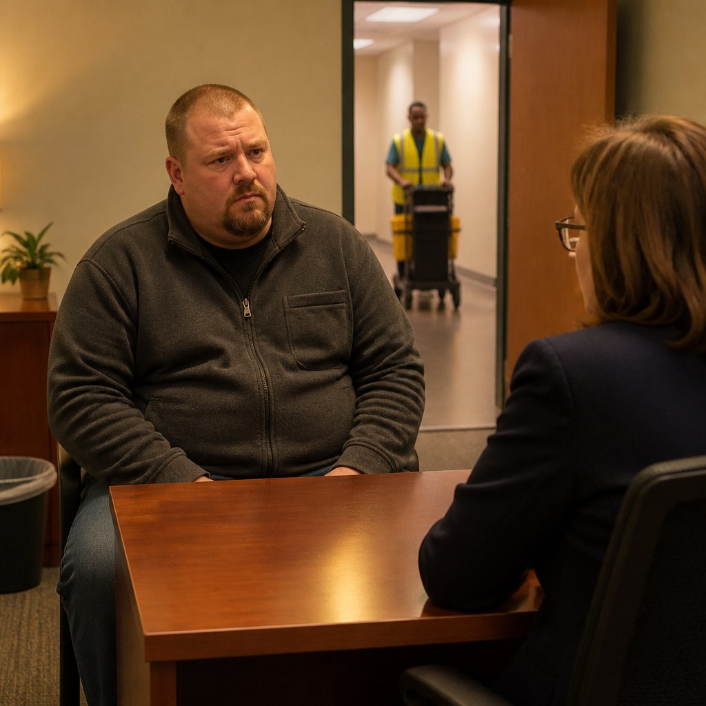 Man denied funeral leave during tense HR meeting.
